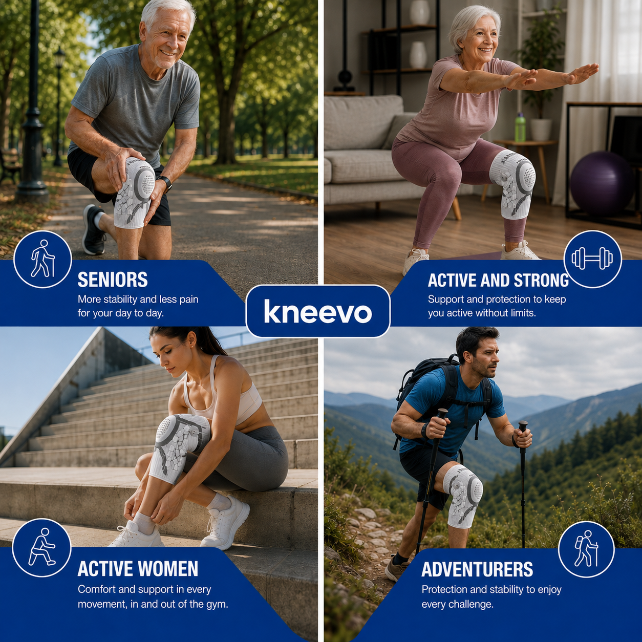 Adjustable Compression Knee Brace