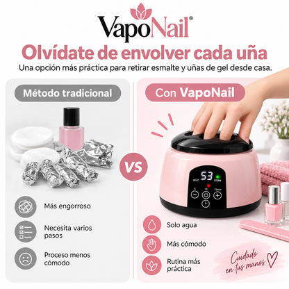 Removedor de gel de uñas
