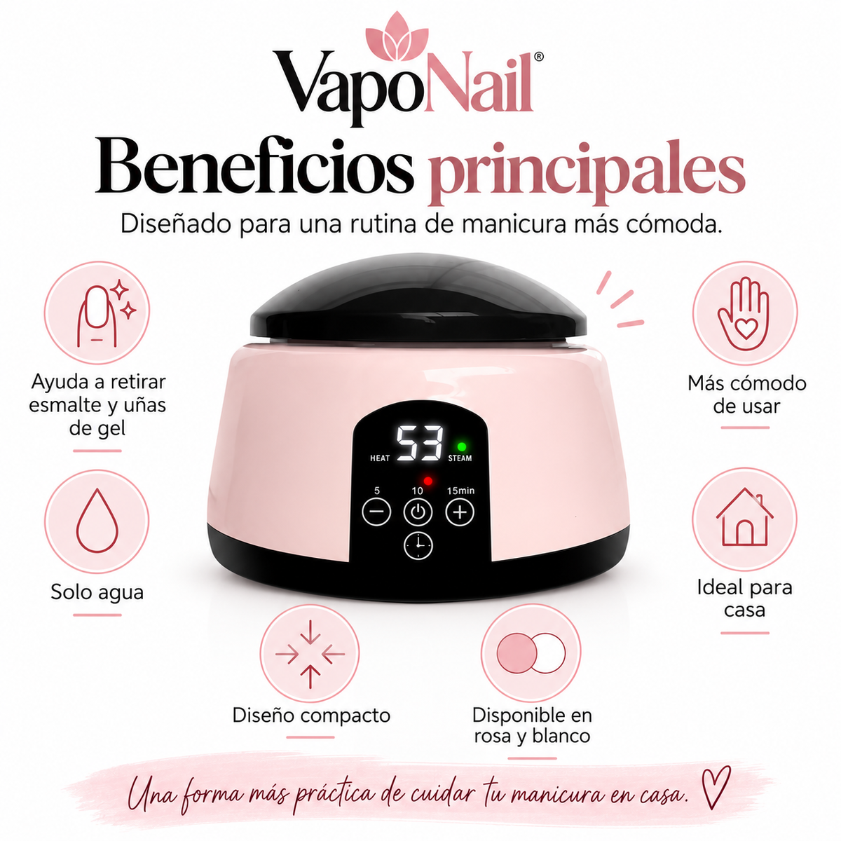 Removedor de gel de uñas