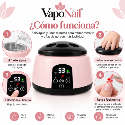 Removedor de gel de uñas