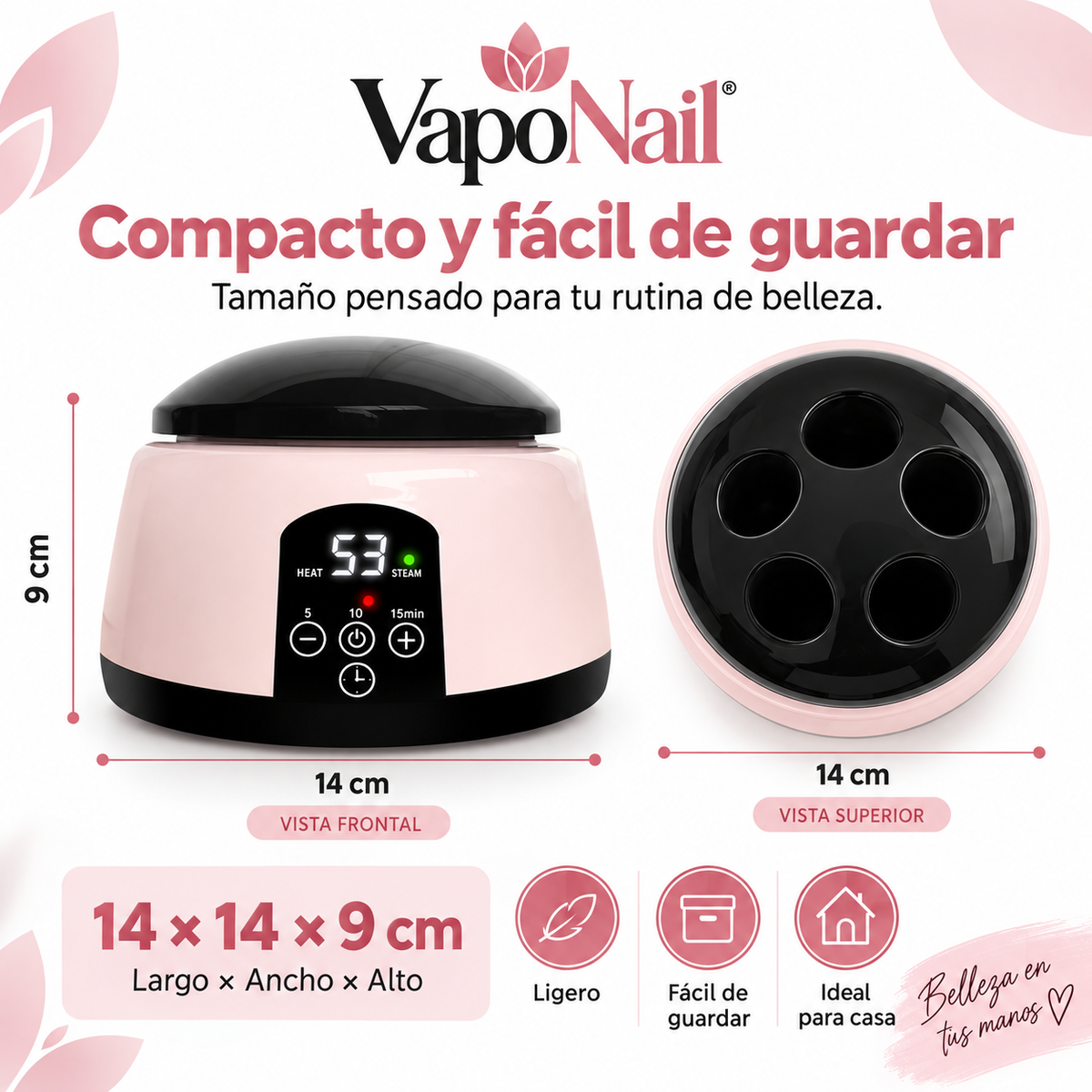 Removedor de gel de uñas